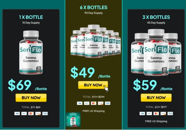 SenFlo Gummies pris